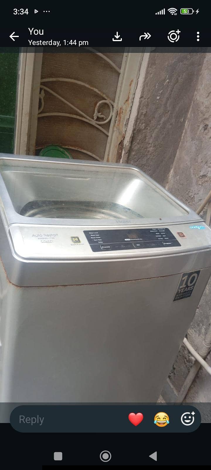 automatic washing machine 1