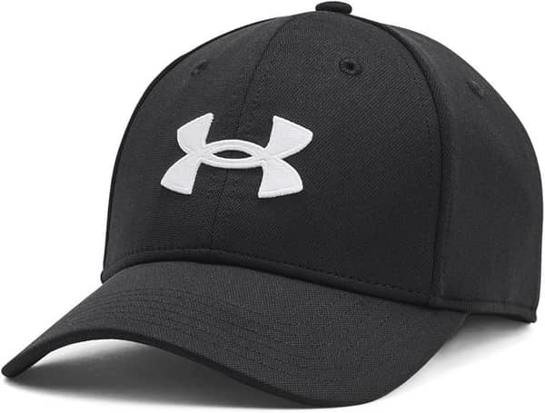UA Blitzing Athletic Sports Cap - Structured Fit (Black)