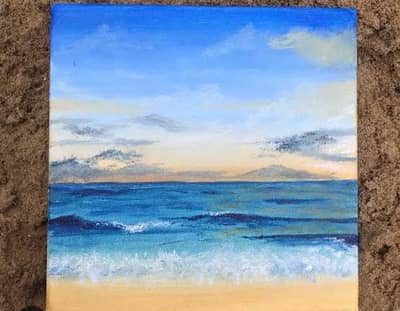 Hand made painting With frame in 7000 rs
