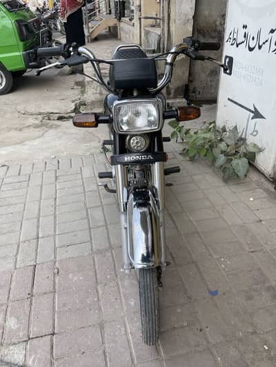 Honda bike CD 70 black