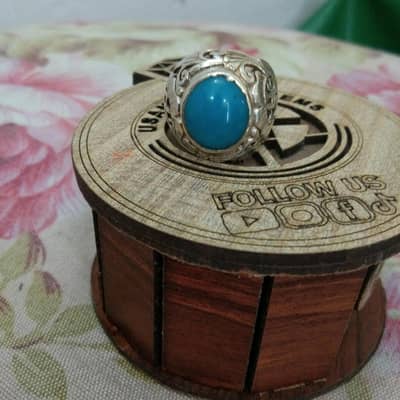 Feroza Silver Ring