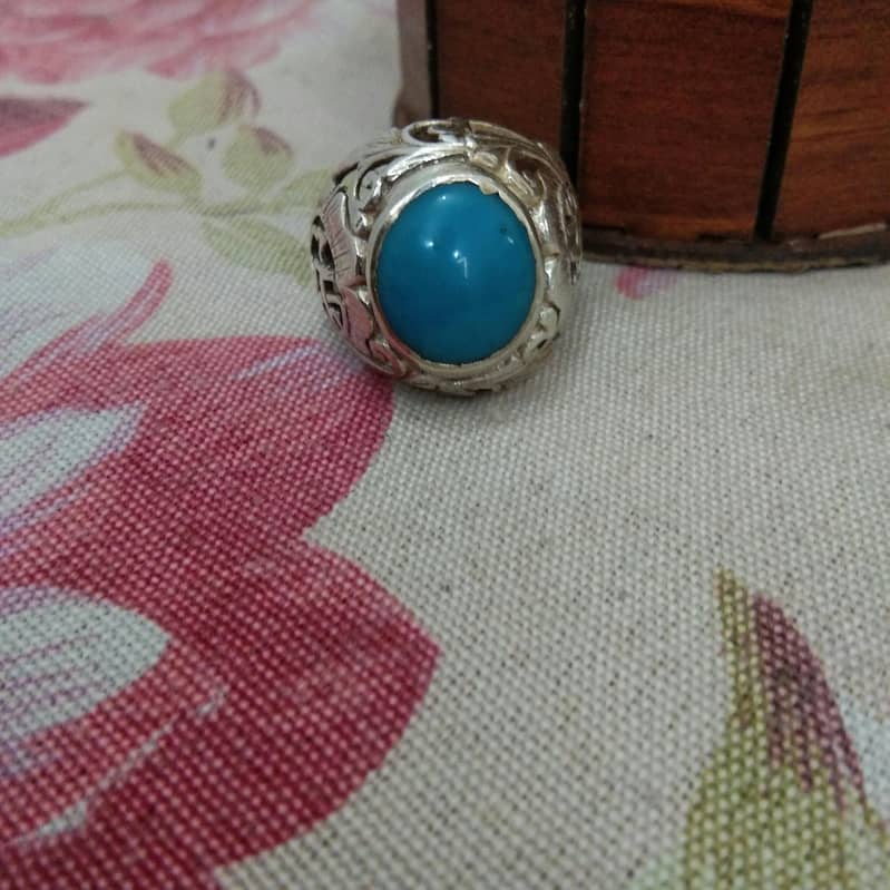 Feroza Silver Ring 1