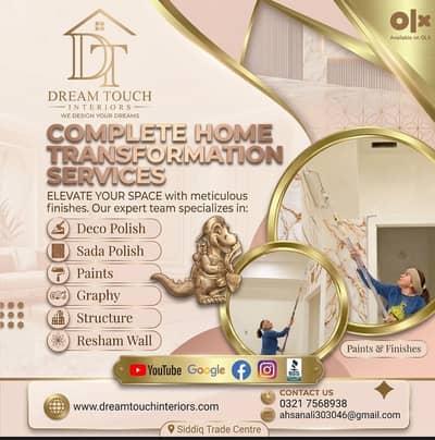 Texture Art , Home Painting & Wood Polish, Sada Polish, Deco Polish
