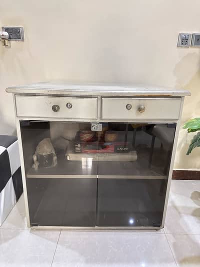 Cupboard Table urgent sale