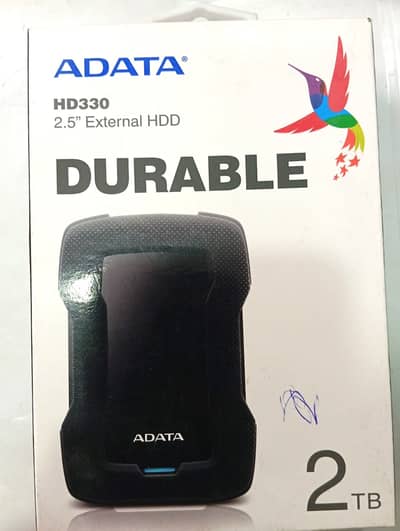 ADATA External HDD 2TB – New Box Pack