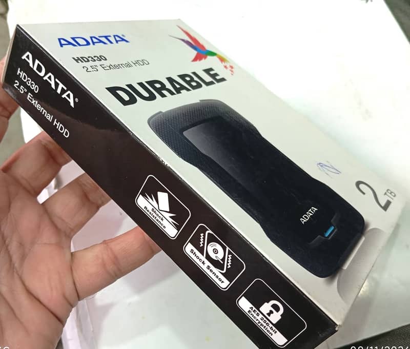 ADATA External HDD 2TB – New Box Pack 2