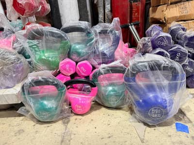 Kettle Bell /kettlebell / Weight plates/ Rods / Home gym / walking pad
