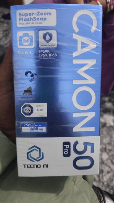 Tecno camon50pro 2 mah use 10/10