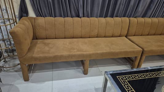 L shaped sofa