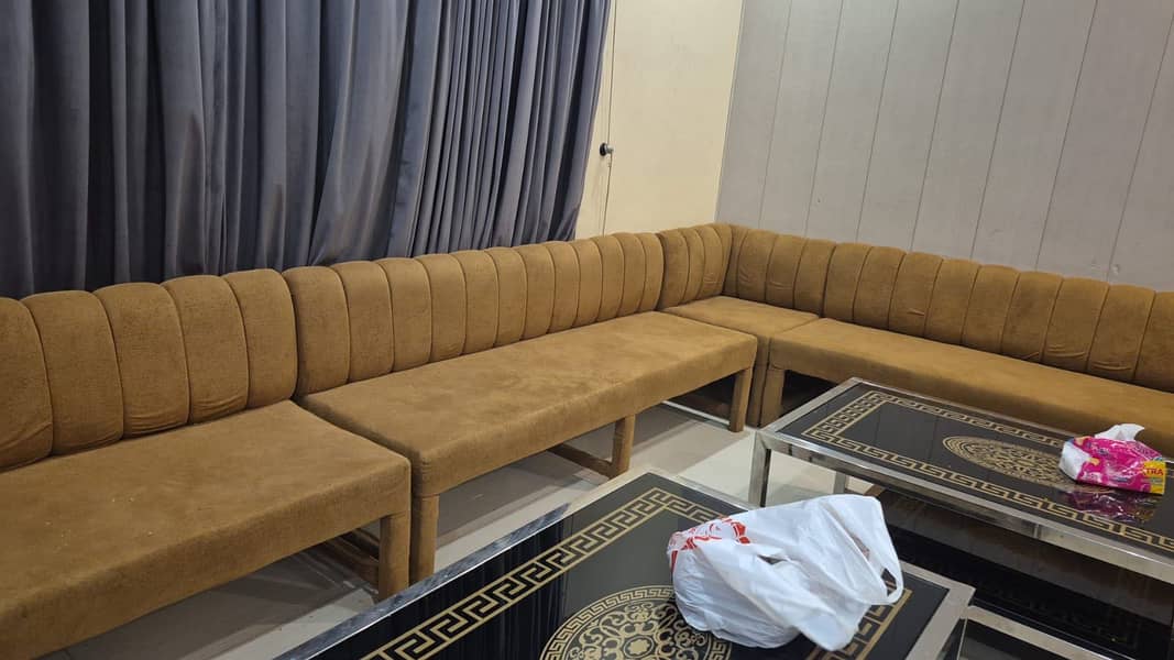L shaped sofa 1