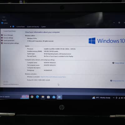 HP Pavilion Notebook Core i5 6th gen.