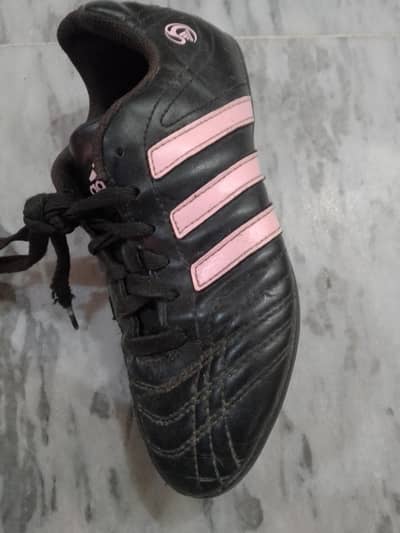Football shoes of adidas