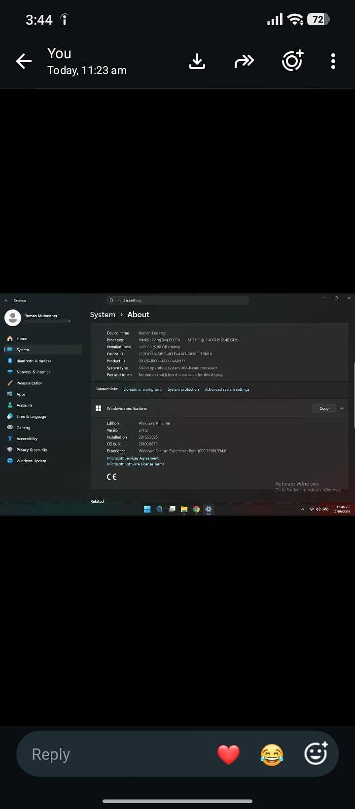 Intel corei3 2