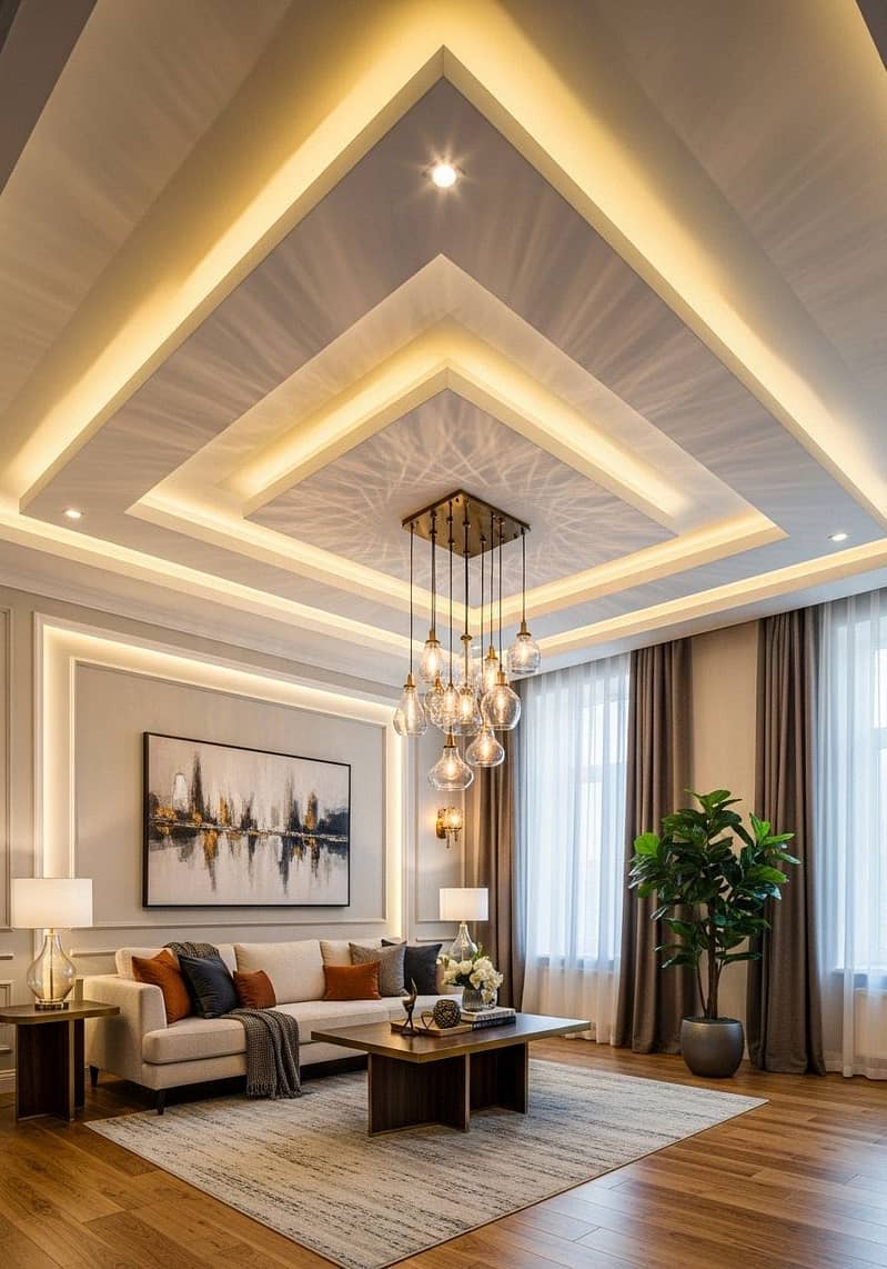 False Ceiling Experts, Modern Ceiling Contractors 1