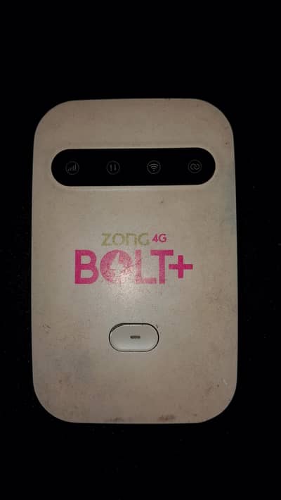 Zong 4G Bolt+ WiFi Device / 4G Router – Used working condition