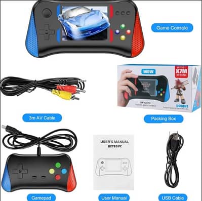 HAnd held consol  500 games for kids retro games and many more
