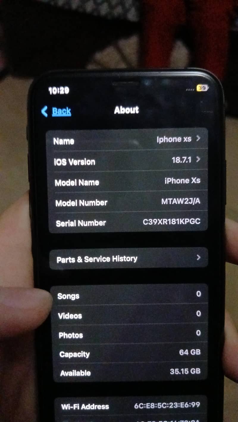 Apple iPhone XS 3