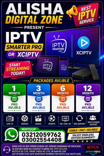 All IPTV avlible lowest discounted price come WATSUP +923212059762