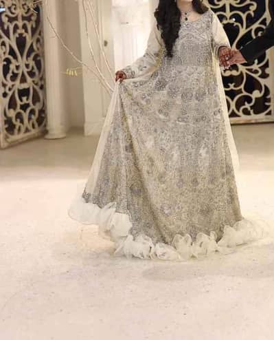 Handmade Walima Dress – Beautiful Full Handwork | Wedding Wear