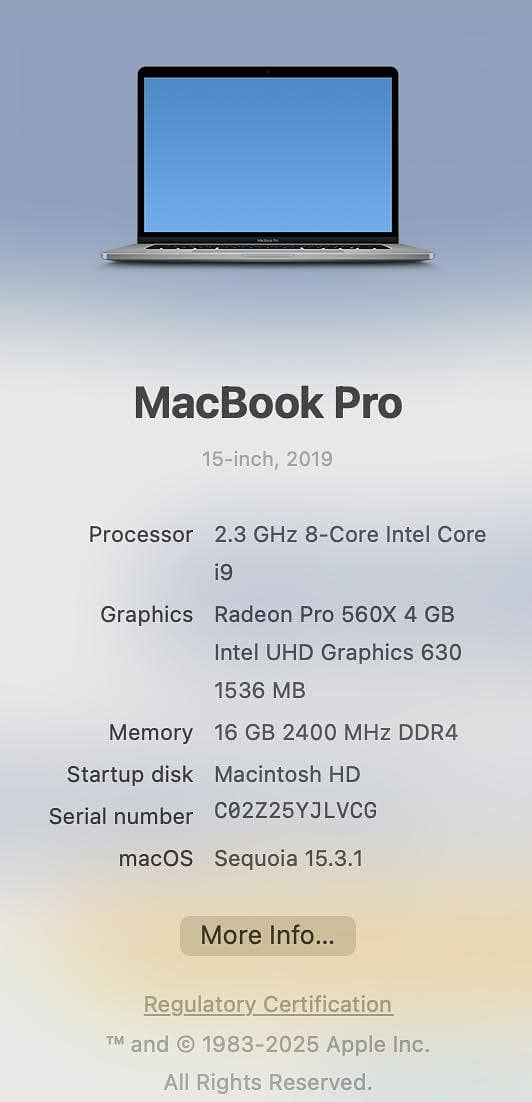 Macbook pro 3