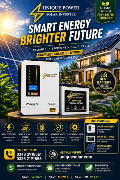 Unique Power 8KW Off-Grid Solar Inverter | Reliable Home & Commercial
