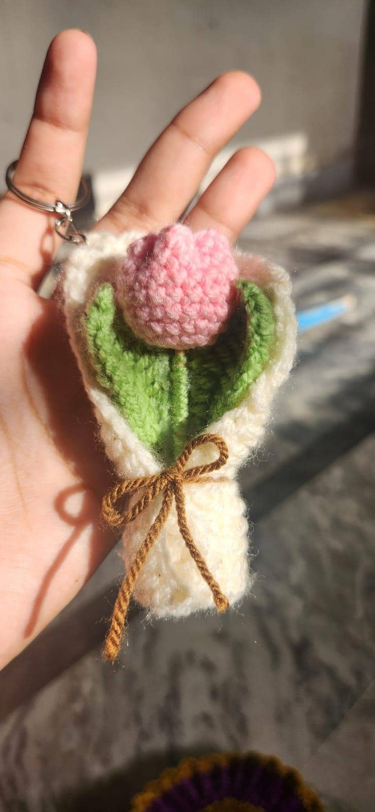 Crochet key chains  1