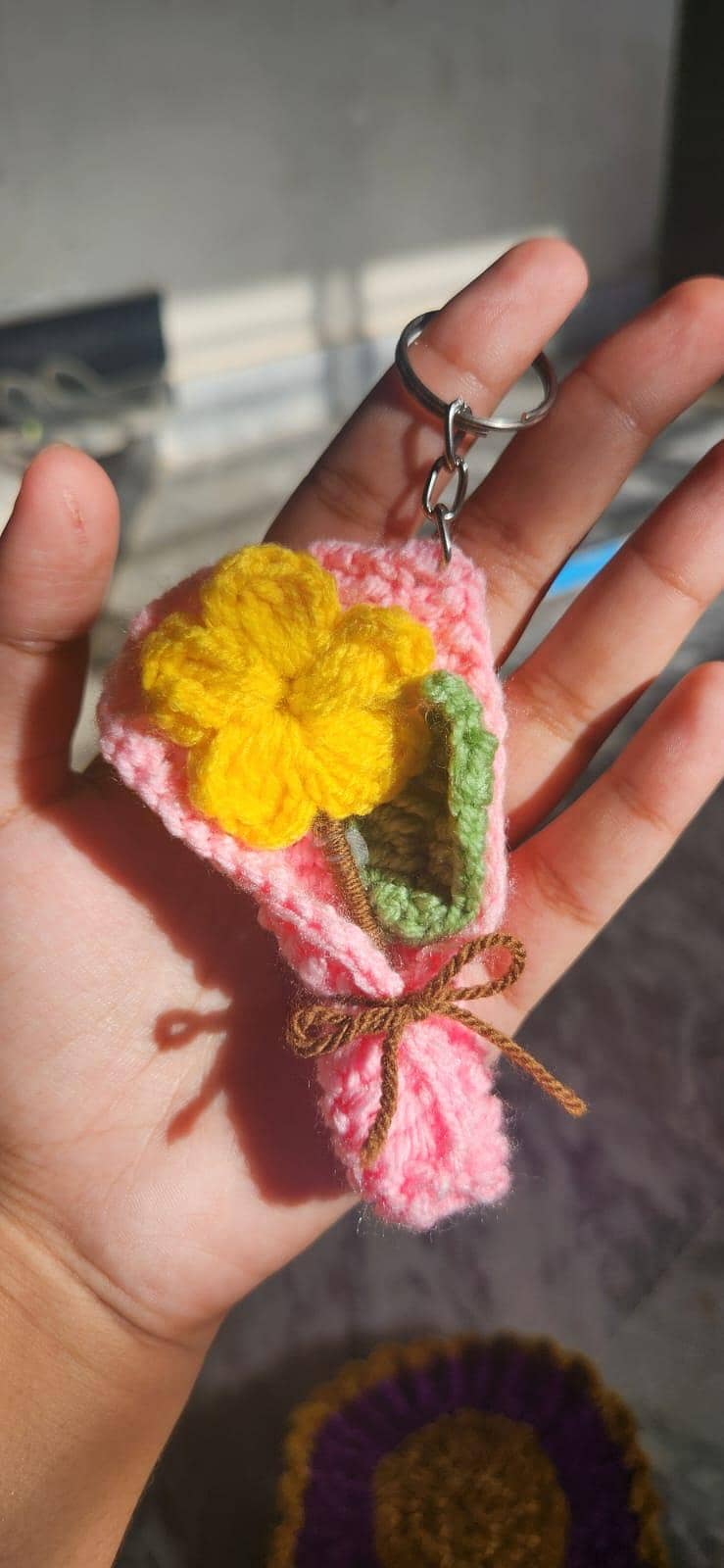 Crochet key chains  3