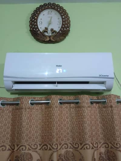 Haier DC inverter 1.5 ton heat and cool,
