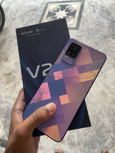 Vivo V21e 8+4 Ram 128 Gb Rom with Box