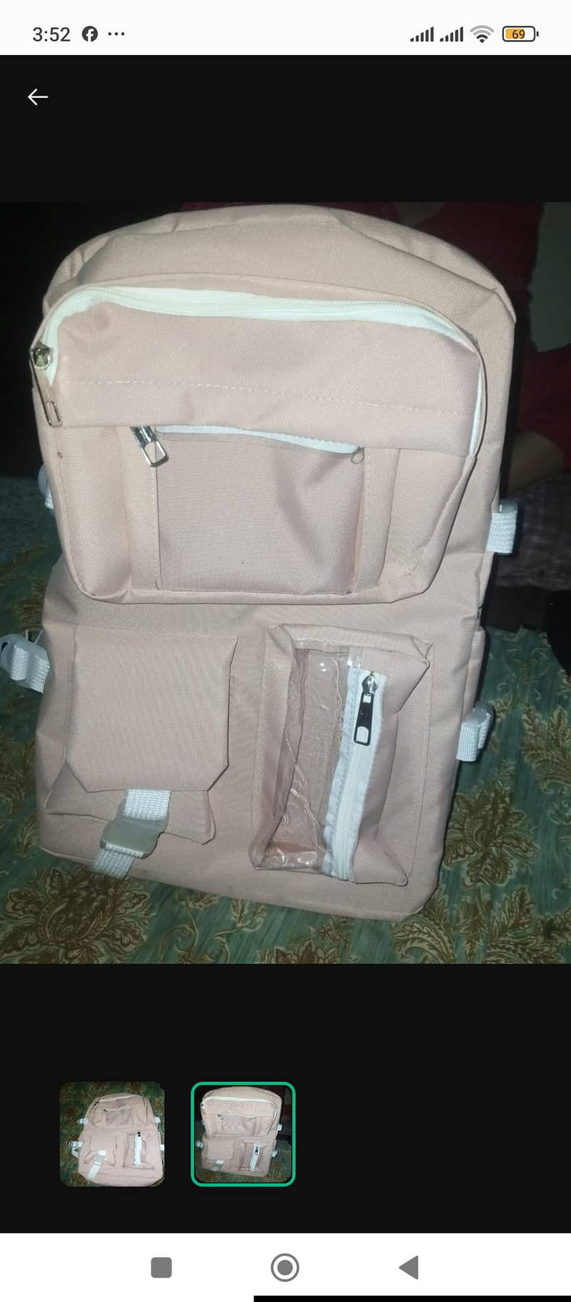 Multi Pocket Backpack 2