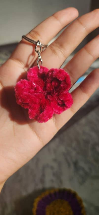Crochet cute key chains