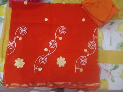 Saree and sharara hand wark dizia