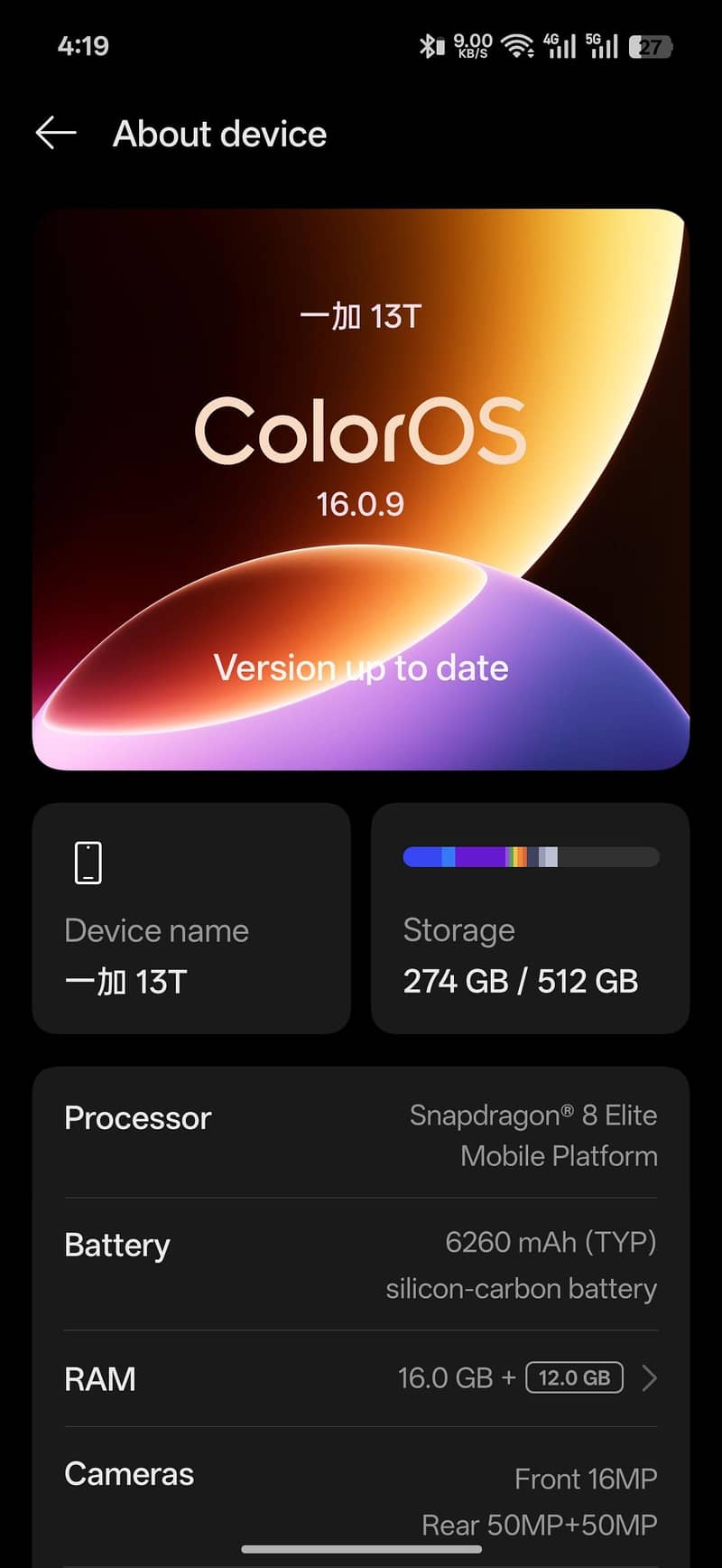 One Plus 13 8