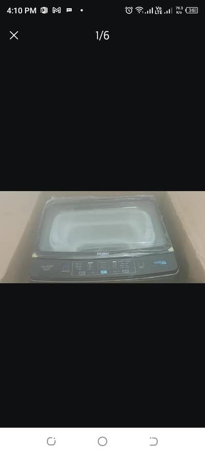 Fully Automatic washing machine HWM 120-826 Auto restart technology