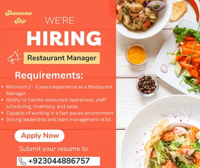 Restaurant Manager