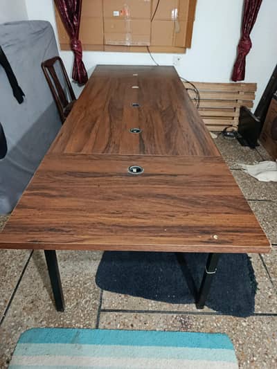 Wooden Office Table – Good Condition and only 2 months used