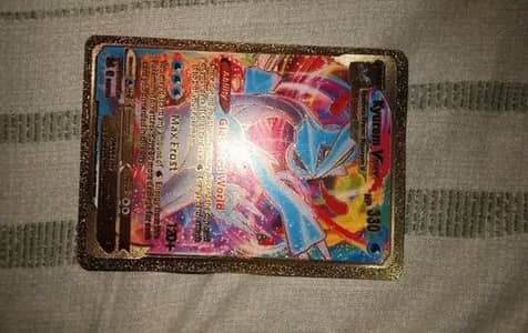pokemon rare golden card