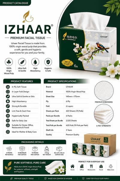 Imported Tissue Order Booker/Salesman Islamabad/Rawalpindi |