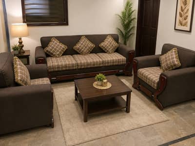 7 seater sofa set good condition - urgently sell
