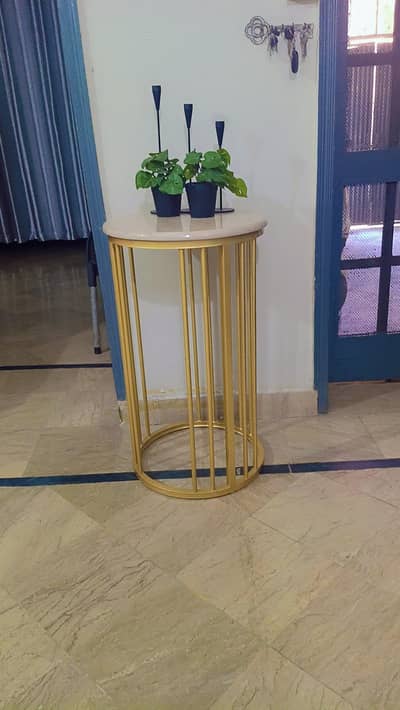 top marble console