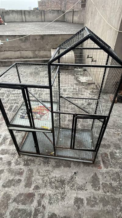 3 portion iron cages