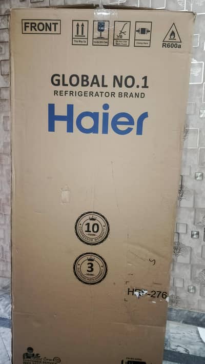 box pack Haier frigh new condition ma  03124119862