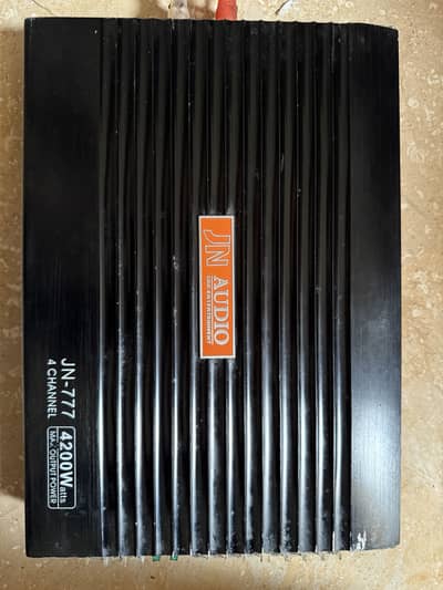 JN Audio JN-777 4 Channel Car Amplifier – 4200W MAX
