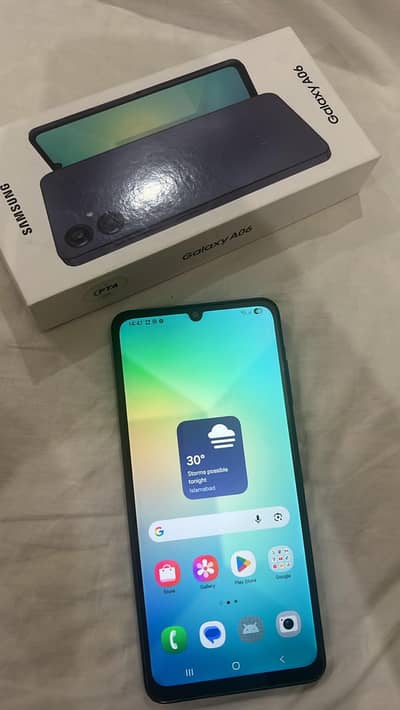 Samsung Mobile A06- Black 4/64 Excellent Condition