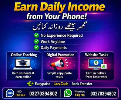 Online home based work