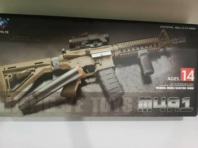 M4A1 carbine 1:1 gel blaster gun automatic gel blaster gun