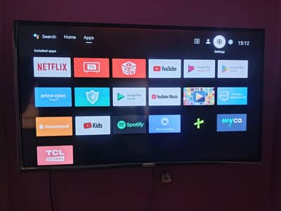 tcl smart led 43"
