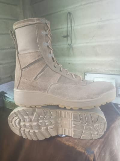 army long shoe's Camel size 10