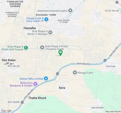 Prime Investment Opportunity | 1 Kanal Pair Plot P-615 & P-616 DHA Phase 9 Prism Lahore