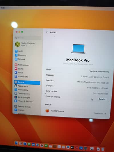 Macbook Pro 2017